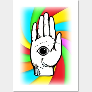 Hypnotic Hands Posters and Art